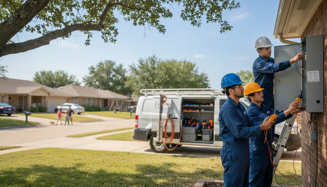 Certified electrician providing emergency electrical services in Andrews, SC